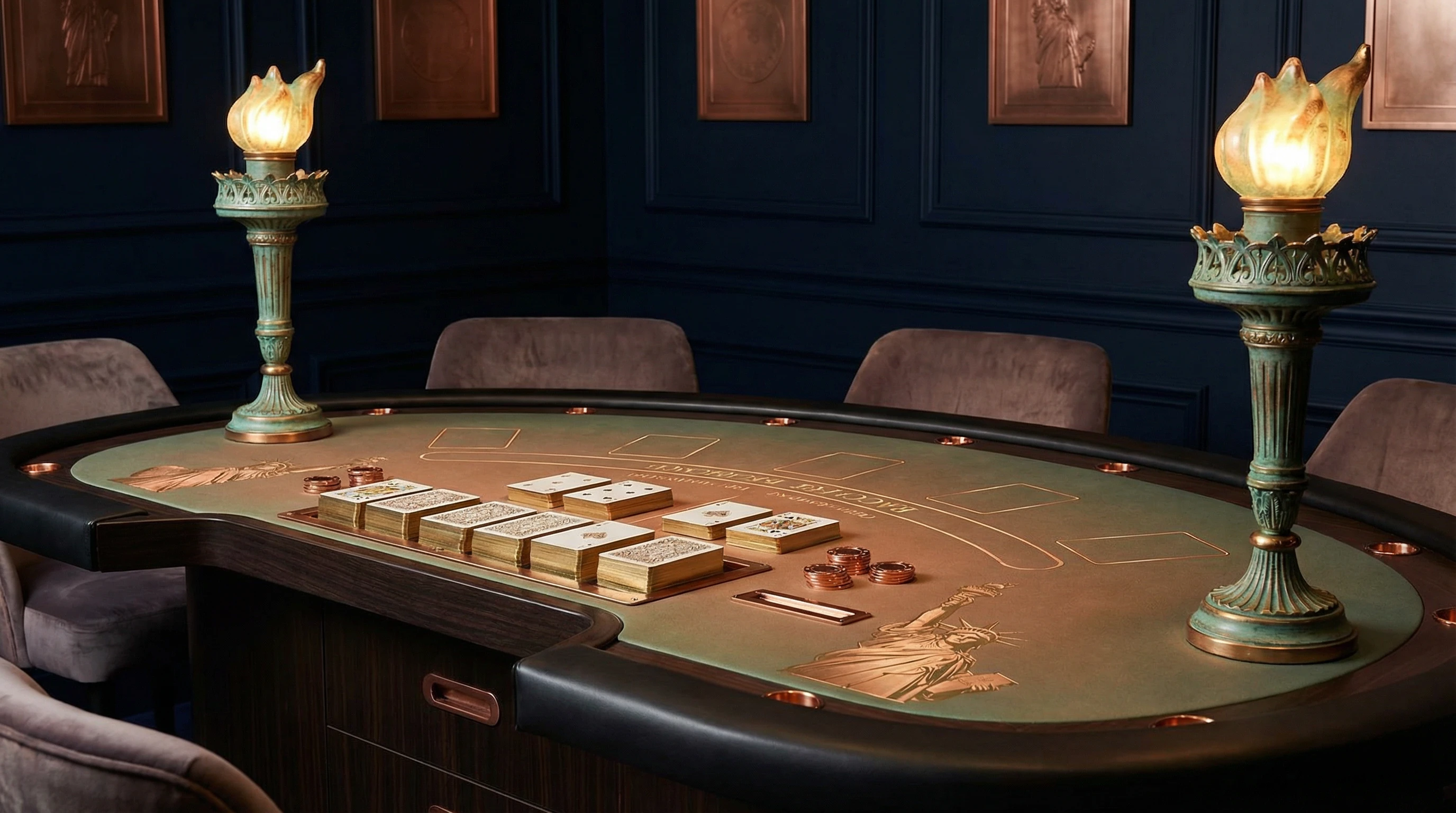 Bacará online casino elegante Ganabet MX